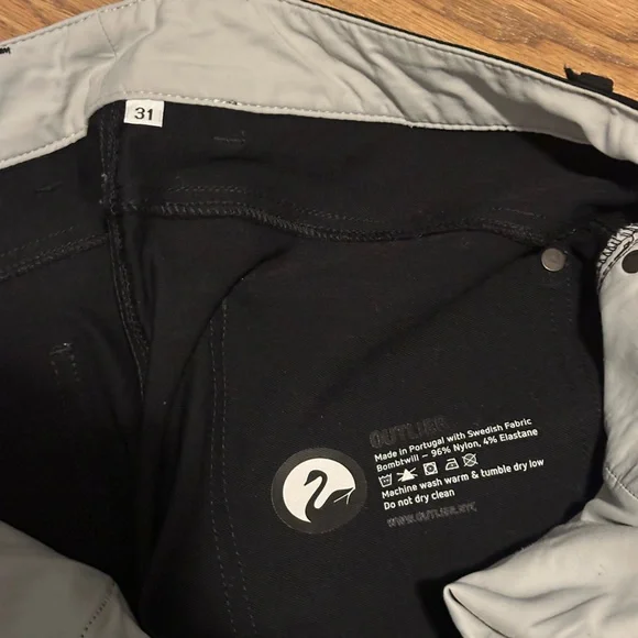 Outlier black bomb dungarees - Picture 5 of 5